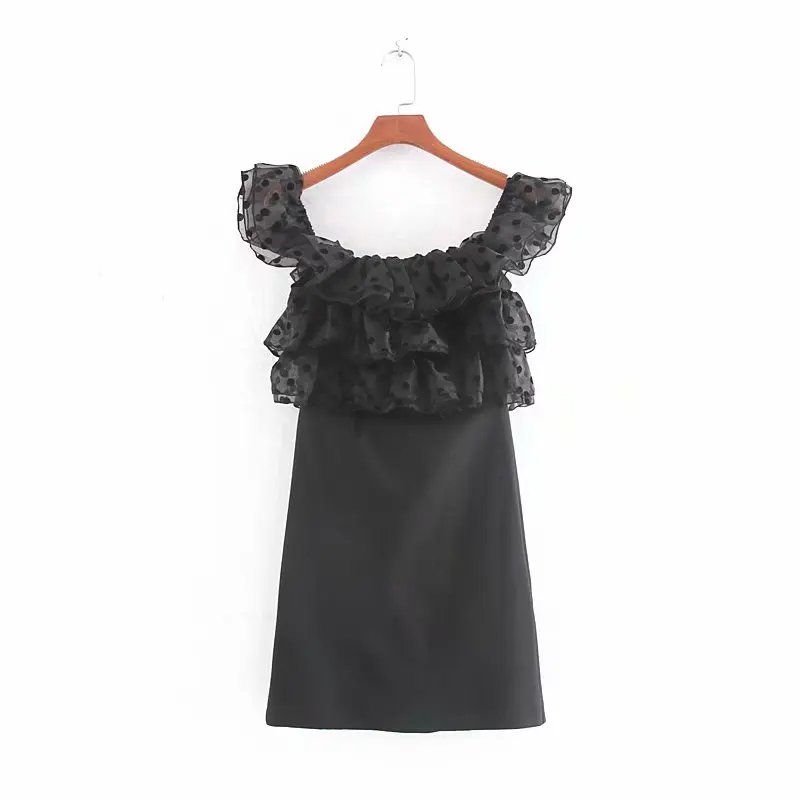 Women Lace dress 2019 summer new sexy square collar dress sleeveless black party dresses bodycon mini dress
Women Lace dress 2019 summer new sexy square collar dress sleeveless black party dresses bodycon mini dress