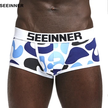 20 Styles Seeinner Men Breathable Printed Cotton Panties Sexy Cueca Gay Pants U Convex Pouch Underwear Boxer Shorts Underpants
20 Styles Seeinner Men Breathable Printed Cotton Panties Sexy Cueca Gay Pants U Convex Pouch Underwear Boxer Shorts Underpants