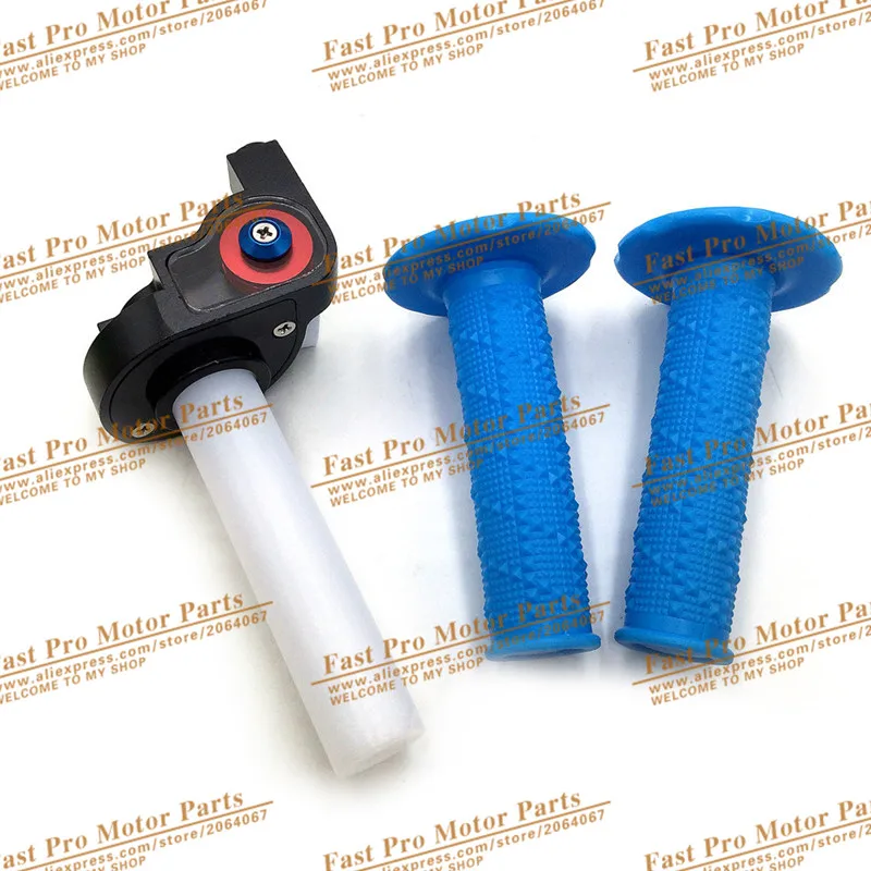 Motorcycle parts visual Throttle Grips Settle & twist gas throttle handle Dirt Pit Bikes Racing Bike Motocross
Motorcycle parts visual Throttle Grips Settle & twist gas throttle handle Dirt Pit Bikes Racing Bike Motocross