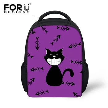 FORUDESIGNS Kids Cute School Backpacks Cartoon Animal Cat Fish Pattern Shoulder School Bagpack Bags Casual Book Bag for Girls
FORUDESIGNS Kids Cute School Backpacks Cartoon Animal Cat Fish Pattern Shoulder School Bagpack Bags Casual Book Bag for Girls