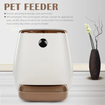 Fast Delivery Automatic Pet Feeder Food Dispenser for Cats Dogs with Voice RecordingAPP Control Training Feeding Plan Useful
Fast Delivery Automatic Pet Feeder Food Dispenser for Cats Dogs with Voice RecordingAPP Control Training Feeding Plan Useful