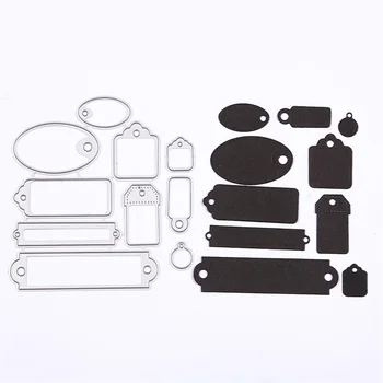 Mixed Tags Labels Metal Cutting Dies Stencil for DIY Scrapbooking Album Embossing Paper Card Decorative Craft Diecuts New 2018
Mixed Tags Labels Metal Cutting Dies Stencil for DIY Scrapbooking Album Embossing Paper Card Decorative Craft Diecuts New 2018