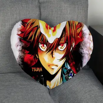 Custom Katekyo Hitman Reborn Heart Shape Pillow Cover Zipper Pillowcase Cover Wedding Home Office Decorative Size Best DIY Gift
Custom Katekyo Hitman Reborn Heart Shape Pillow Cover Zipper Pillowcase Cover Wedding Home Office Decorative Size Best DIY Gift