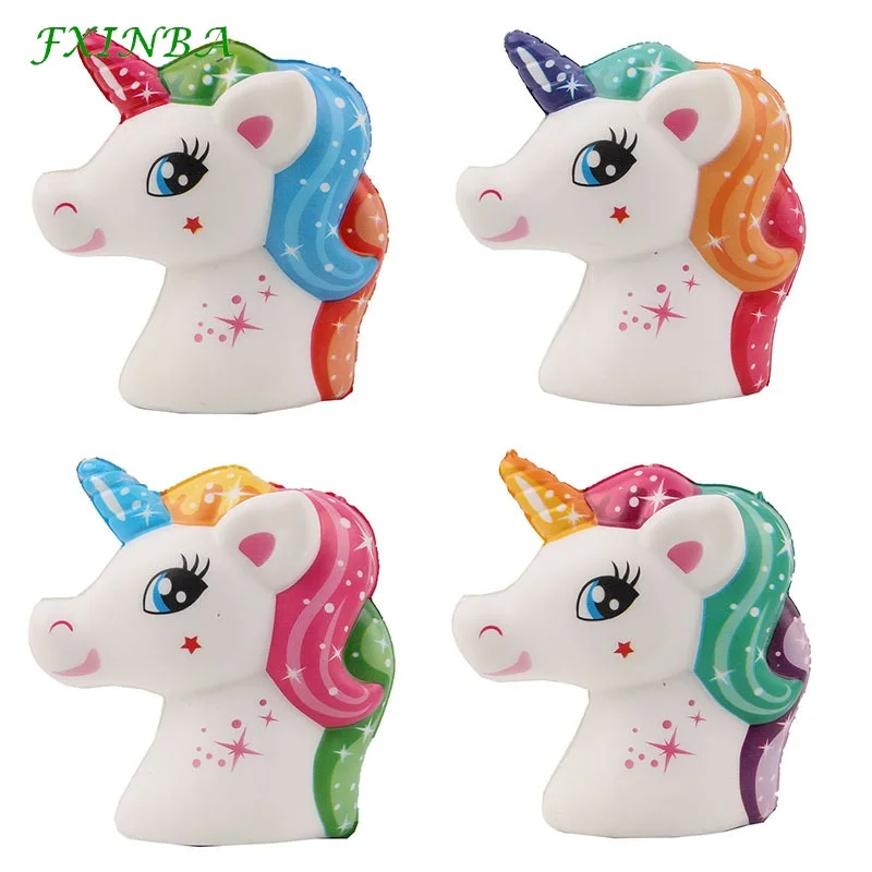 FXINBA 11cm New Unicorn Cute Squishy Jumbo Slow Rising Toys Antistress Smooshy Mushy Decor Animal Squishies Pegasus Squeeze Doll
FXINBA 11cm New Unicorn Cute Squishy Jumbo Slow Rising Toys Antistress Smooshy Mushy Decor Animal Squishies Pegasus Squeeze Doll