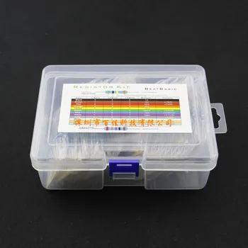 Boxed 50 kinds of resistance (1 ohm - 1M ohm) 1W metal film resistor set Component package 500pcs
Boxed 50 kinds of resistance (1 ohm - 1M ohm) 1W metal film resistor set Component package 500pcs