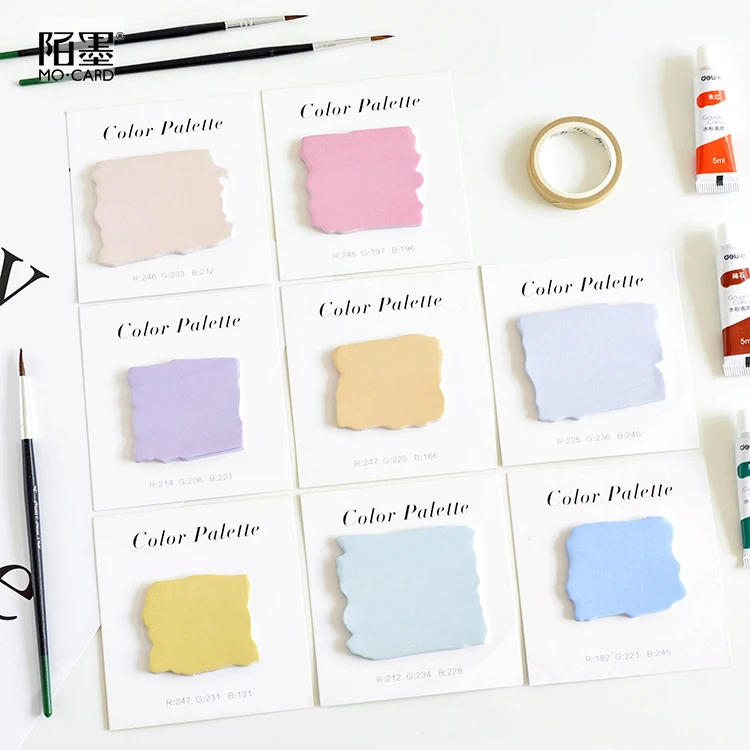 Simple Color Card Memo Pad Sticker Decoration Notepad Creative Colour Note Pad Modeling Kawaii School Supplies Bullet Journal
Simple Color Card Memo Pad Sticker Decoration Notepad Creative Colour Note Pad Modeling Kawaii School Supplies Bullet Journal