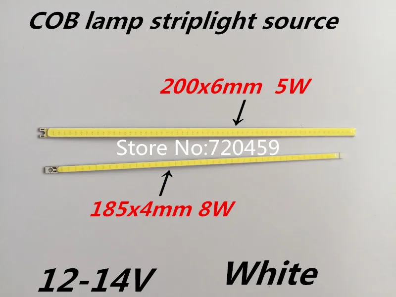 5PCS LED Moudle COB lamp striplight source LED light Surface light source DC12V White
5PCS LED Moudle COB lamp striplight source LED light Surface light source DC12V White