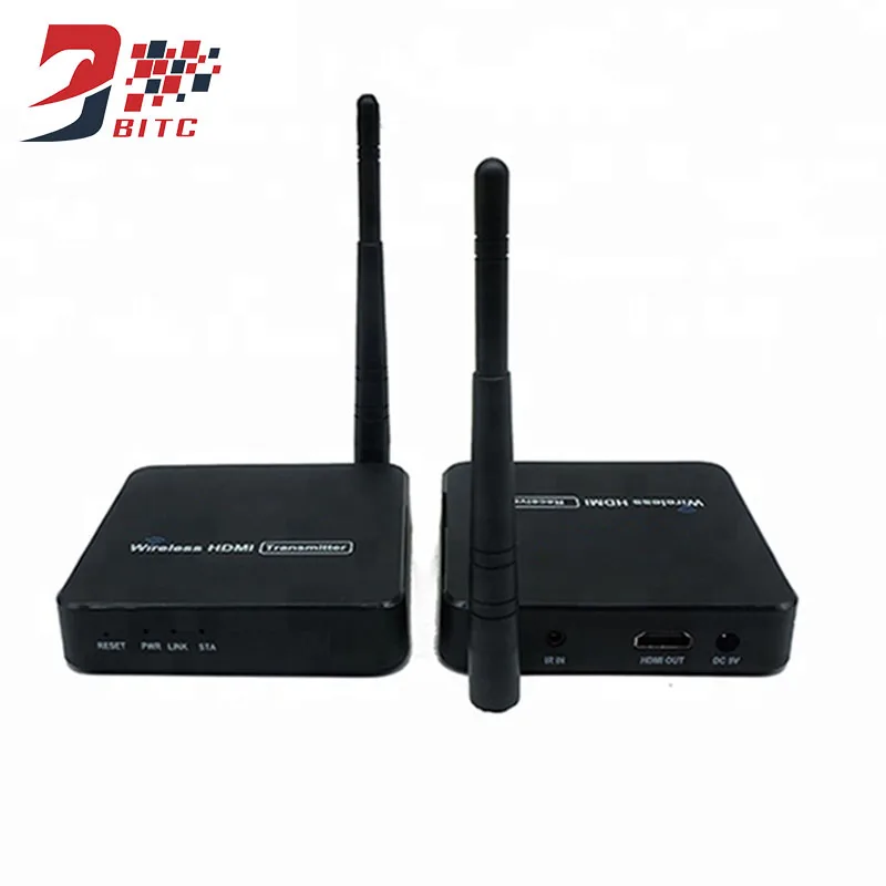 SZBITC Wireless HDMI Extender Transmitter and Receiver Kit WiFi Transmission Up to 100m 1080P@60Hz with IR Remote Control
SZBITC Wireless HDMI Extender Transmitter and Receiver Kit WiFi Transmission Up to 100m 1080P@60Hz with IR Remote Control