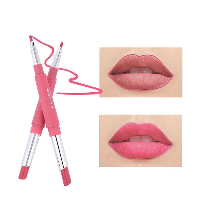 New Moisturizing 14 Colors Double-end Lip Makeup Pencil Long Lasting Sexy Red Lip Stick Tint Beauty Matte Liner Pen Lipstick K06
New Moisturizing 14 Colors Double-end Lip Makeup Pencil Long Lasting Sexy Red Lip Stick Tint Beauty Matte Liner Pen Lipstick K06