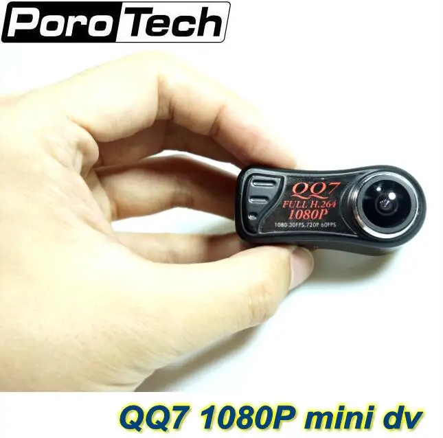High Quality Smallest Camera dv QQ7 FULL HD 1080P Mini DVR H.264 Camcorder+185 Wide Angle digital cameras | Безопасность и защита