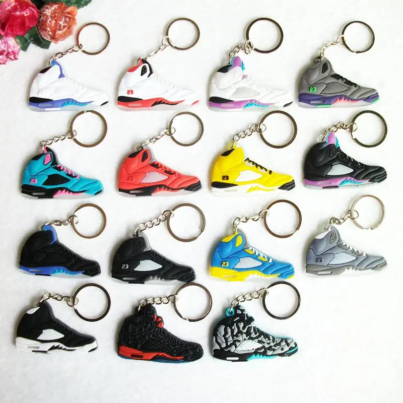 Mini Silicone Jordan 5 Keychain Bag Charm Woman Men Kids Key Ring Gifts Sneaker Key Holder Pendant Accessories Shoes Key Chain
Mini Silicone Jordan 5 Keychain Bag Charm Woman Men Kids Key Ring Gifts Sneaker Key Holder Pendant Accessories Shoes Key Chain