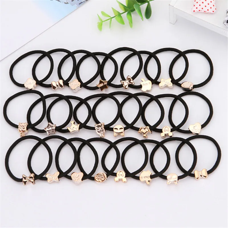 10 Pcs/Set Black Elastic Hairbands for Girls Fashion Women Scrunchie Gum for Hair Accessories Elastic Hair Bands
10 Pcs/Set Black Elastic Hairbands for Girls Fashion Women Scrunchie Gum for Hair Accessories Elastic Hair Bands