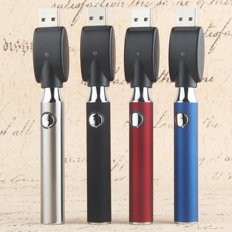 2pcs/lot Preheat Function E cigarette EVOD Battery LO VAPE Variable Voltage 2.6-4.2V 510 Thread Vaper for CDB Vaporizer Pen