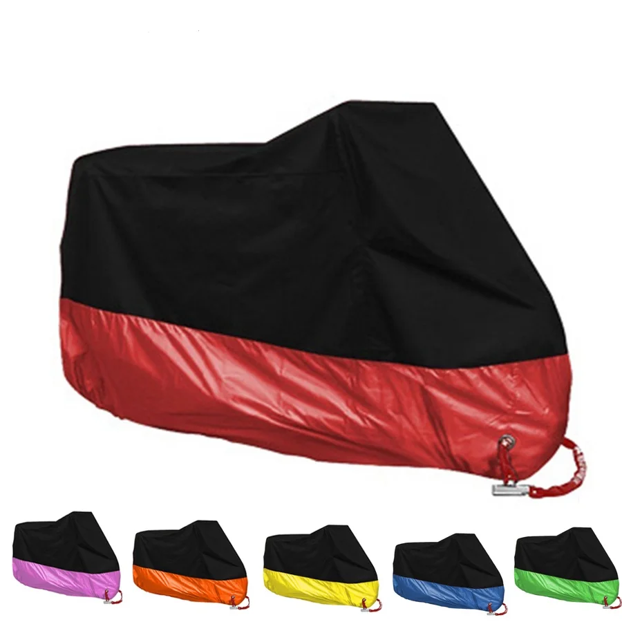 Universal Rain Motorcycle Cover Outdoor Uv Protector Bike Rain Dust proof Motorcycle cover for Scooter Covers waterproof
Universal Rain Motorcycle Cover Outdoor Uv Protector Bike Rain Dust proof Motorcycle cover for Scooter Covers waterproof