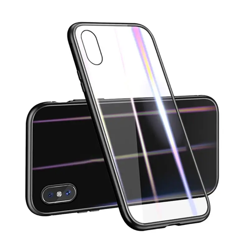 Transparent Mobile Phone Shell Magnetic PC Frame Tempered Glass Back For iPhone X/XS/XR/XS MAX Durable Protective Cover
Transparent Mobile Phone Shell Magnetic PC Frame Tempered Glass Back For iPhone X/XS/XR/XS MAX Durable Protective Cover