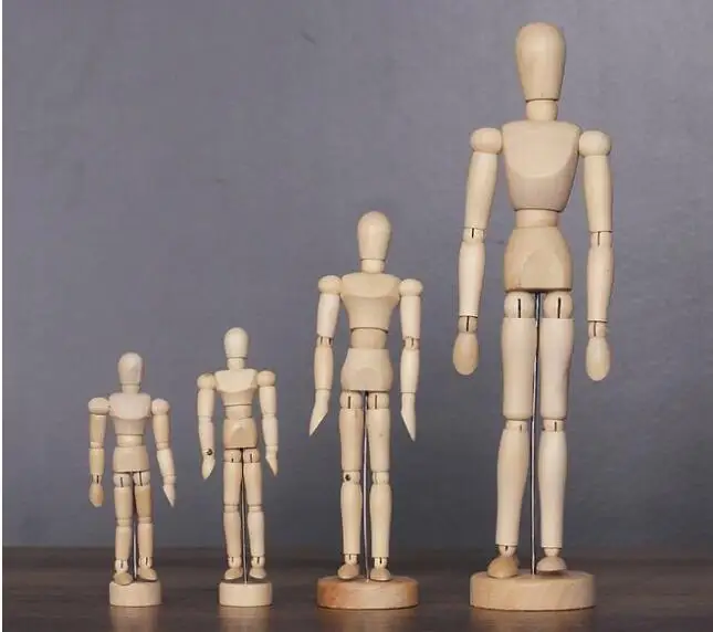 1pc Joints Wooden Dummy Mannequin Toys Wooden Manikin Mannequin Moveable Limbs Human Figure Art Drawing Sculpting Model
1pc Joints Wooden Dummy Mannequin Toys Wooden Manikin Mannequin Moveable Limbs Human Figure Art Drawing Sculpting Model