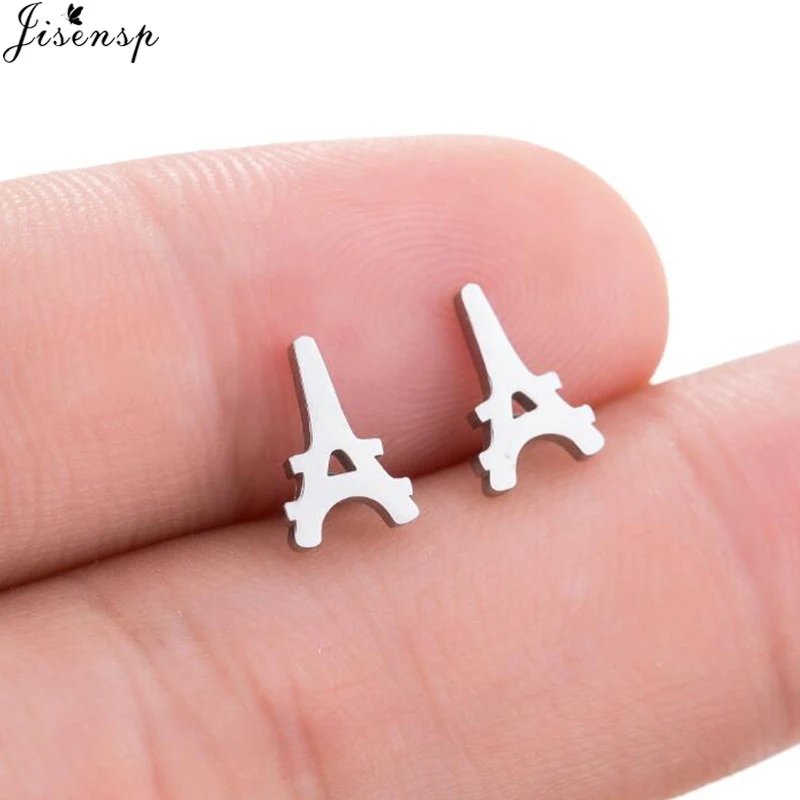 Jisensp Lovely Eiffel Tower Earrings for Women Fashion Cute Stainless Steel Earings Earring Female Jewelry Gifts pendientes
Jisensp Lovely Eiffel Tower Earrings for Women Fashion Cute Stainless Steel Earings Earring Female Jewelry Gifts pendientes