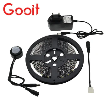 Motion Sensor LED Strip Waterproof 1-5m PIR LED Strip Whtie / Warm White with Automatic Shut Off Timer High Quality Bed Light
Motion Sensor LED Strip Waterproof 1-5m PIR LED Strip Whtie / Warm White with Automatic Shut Off Timer High Quality Bed Light