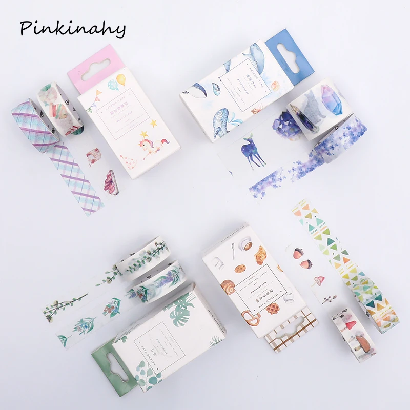 4 pcs Washi Masking Tape Set Food Coffee Unicorn Ocean Star Plants Paper Tape Japanese Washi Tape Diy Scrapbooking Sticker JD063
4 pcs Washi Masking Tape Set Food Coffee Unicorn Ocean Star Plants Paper Tape Japanese Washi Tape Diy Scrapbooking Sticker JD063