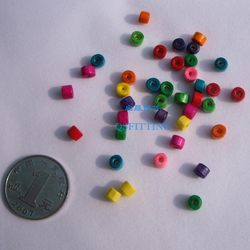 100pcs/lot DIY fashion jewelry Accessory,Wood Beads,Cylindrical Shape,5*4MM,Mix Color
100pcs/lot DIY fashion jewelry Accessory,Wood Beads,Cylindrical Shape,5*4MM,Mix Color