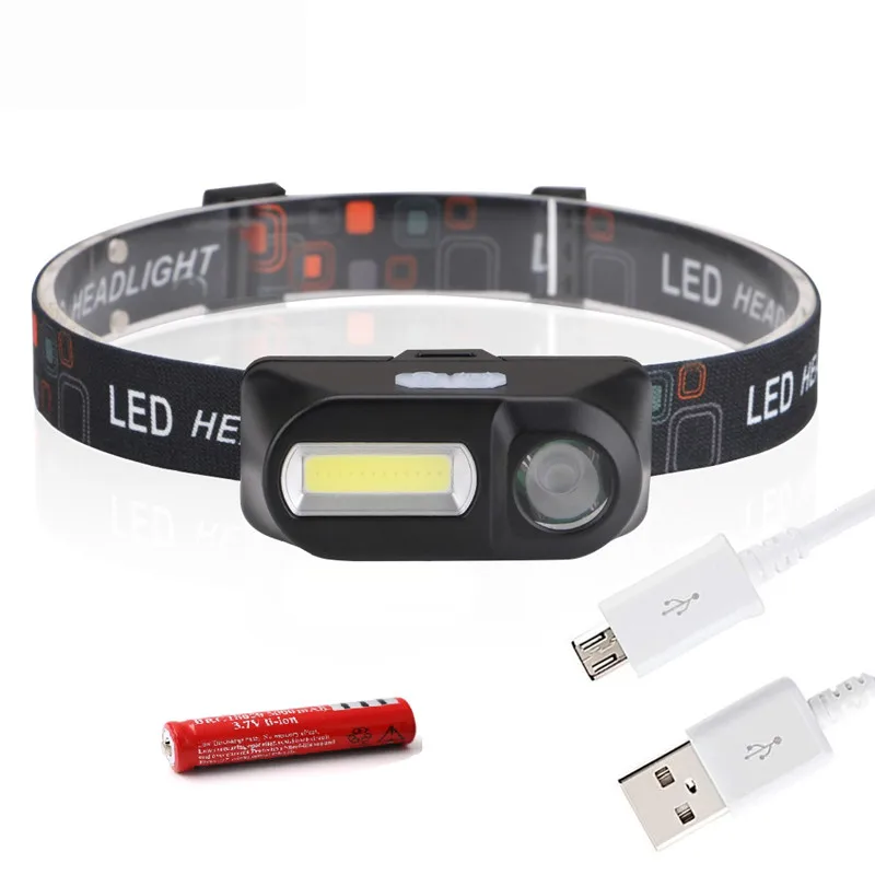 Mini LED Headlight Headlamp Head Lamp Flashlight USB Rechargeable 18650 Torch Camping Hiking Night Fishing Light AP12
Mini LED Headlight Headlamp Head Lamp Flashlight USB Rechargeable 18650 Torch Camping Hiking Night Fishing Light AP12