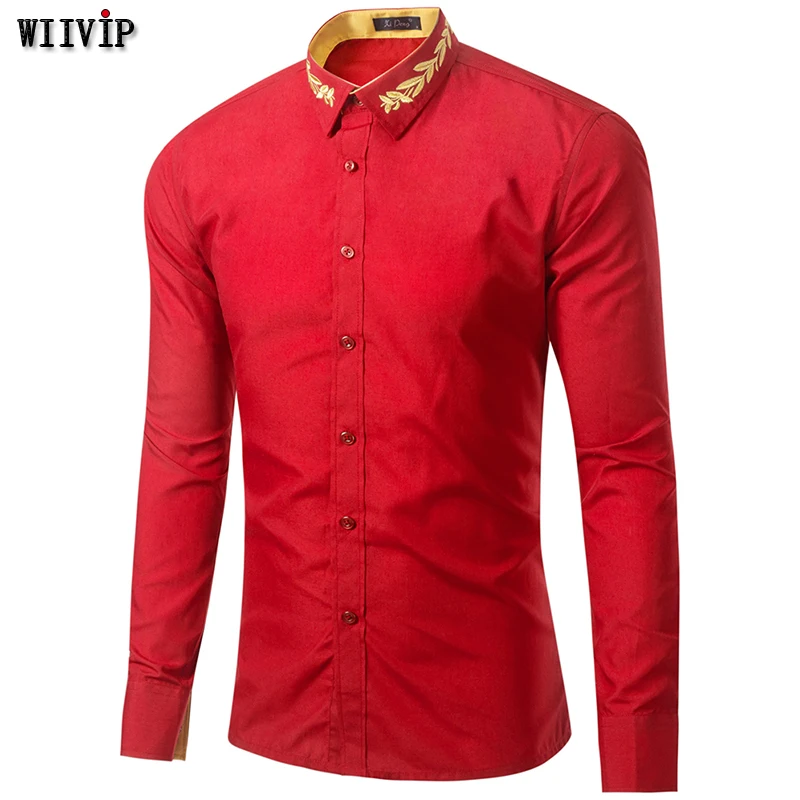 Flash Deal Man Full Sleeve Turn-Down Collar Embroidery Handsome Smart Casual Shirts For Lucky You H0015
Flash Deal Man Full Sleeve Turn-Down Collar Embroidery Handsome Smart Casual Shirts For Lucky You H0015