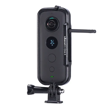 Venture Frame for Insta360 One X Camera Protective Housing Shell Case with Camera Cap Gopro Adapter
Venture Frame for Insta360 One X Camera Protective Housing Shell Case with Camera Cap Gopro Adapter