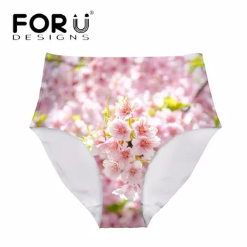 FORUDESIGNS Breathable Women Sexy High Waist Panties Cerasus Yedoensis Flower Printing Traceless Underwear Girls Seamless Briefs
FORUDESIGNS Breathable Women Sexy High Waist Panties Cerasus Yedoensis Flower Printing Traceless Underwear Girls Seamless Briefs