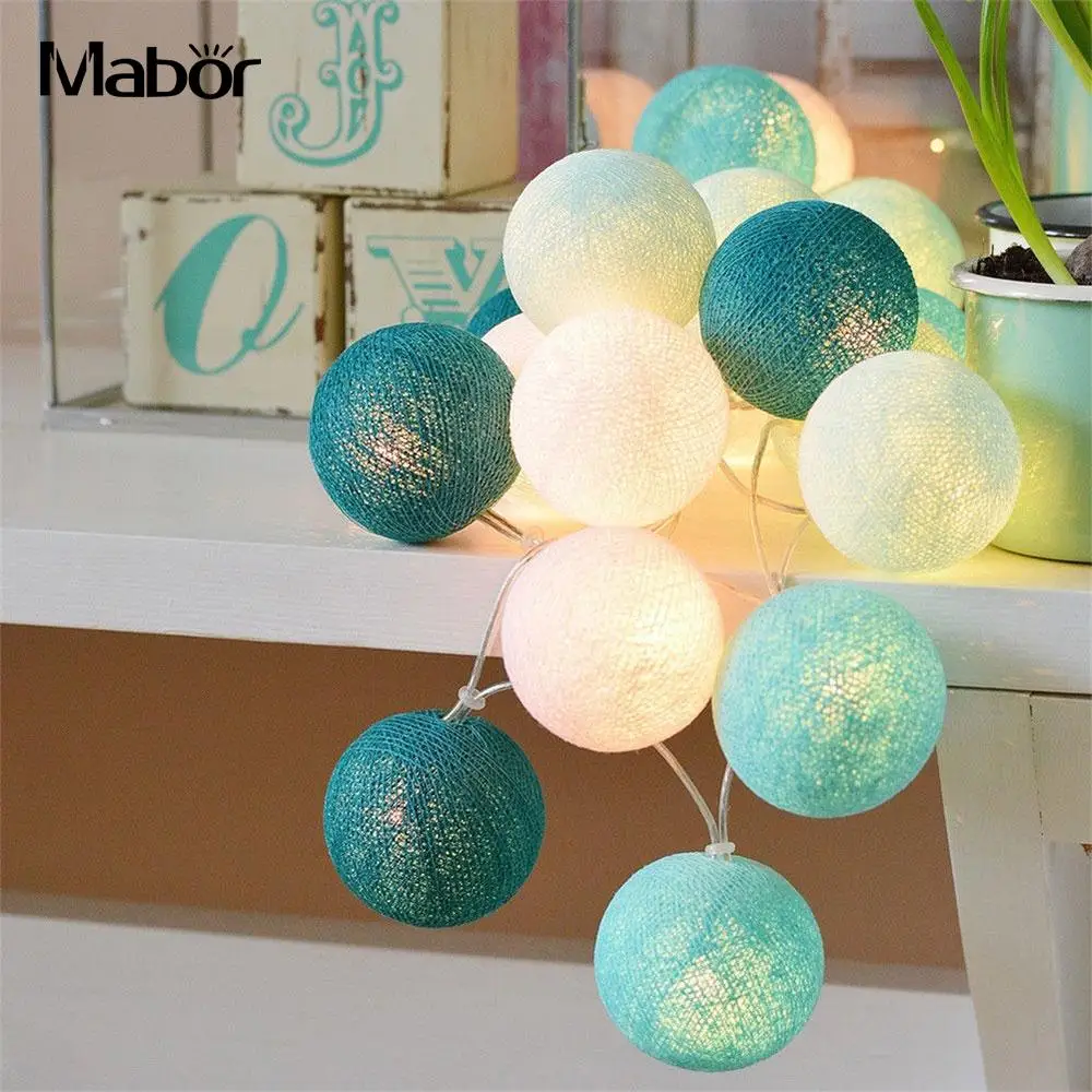 Mabor Fairy String 2.3M 20LED Cotton Balls LED String Lights Wedding Home Decor Holiday Lighting
Mabor Fairy String 2.3M 20LED Cotton Balls LED String Lights Wedding Home Decor Holiday Lighting