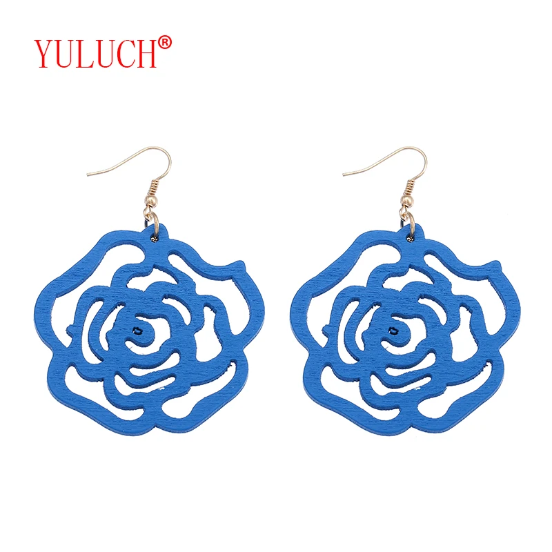 YULUCH 2018 Fashion Beautiful Blue Purple Openwork Roses for African Women's Fashion Jewelry Earrings Gifts
YULUCH 2018 Fashion Beautiful Blue Purple Openwork Roses for African Women's Fashion Jewelry Earrings Gifts