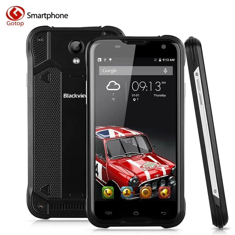 Оригинальный Blackview BV5000 Водонепроницаемый смартфон 5.0 дюймов Android 5.1 MT6735P