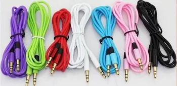 100pcs/lot High Quality 3.5mm audio cable cord Car Aux Extension Cable 120cm for mp3 for phone colorful in stock Colorful
100pcs/lot High Quality 3.5mm audio cable cord Car Aux Extension Cable 120cm for mp3 for phone colorful in stock Colorful