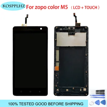 100% New Digitizer Screen Glass Panel For zopo color M5 LCD Display+Touch Screen Assembly with frame Digitzer Assembly + Tools
100% New Digitizer Screen Glass Panel For zopo color M5 LCD Display+Touch Screen Assembly with frame Digitzer Assembly + Tools