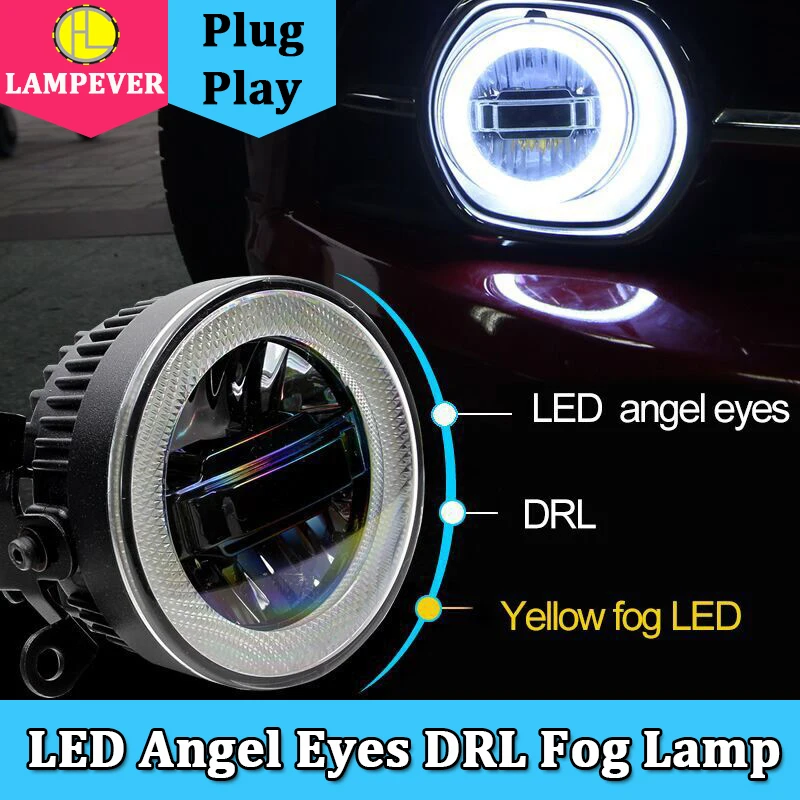 Auto LED Angel Eyes Daytime Running Light Car Projector Fog Lamp For Land Rover Discovery 4 Year 2010-2013,3 IN 1 Functions
Auto LED Angel Eyes Daytime Running Light Car Projector Fog Lamp For Land Rover Discovery 4 Year 2010-2013,3 IN 1 Functions