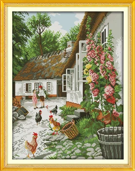 Farmyard (2), counted printed on fabric DMC 14CT 11CT Cross Stitch kits,embroidery needlework Sets, Home Decor
Farmyard (2), counted printed on fabric DMC 14CT 11CT Cross Stitch kits,embroidery needlework Sets, Home Decor