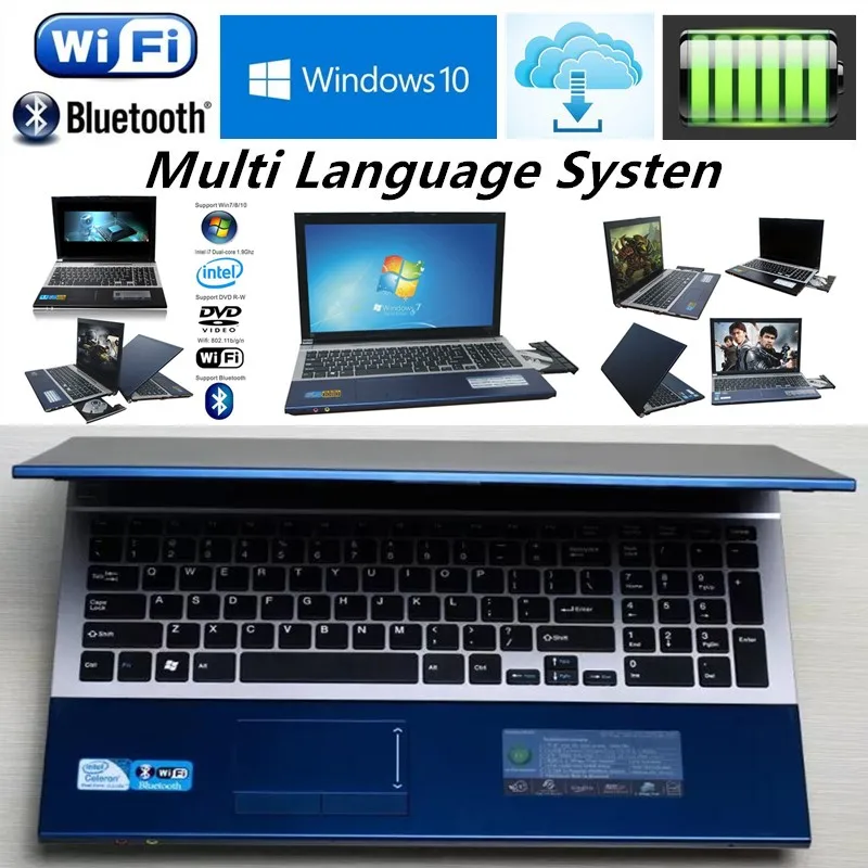 4G DDR3+320GB HDD 15.6inch Gaming Laptop N3520 Quad Core Windows 7/10 Notebook PC Laptops Computer with DVD ROM WIFI webcam HDMI
4G DDR3+320GB HDD 15.6inch Gaming Laptop N3520 Quad Core Windows 7/10 Notebook PC Laptops Computer with DVD ROM WIFI webcam HDMI