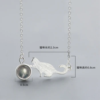 Cat Moonstone Simple Clavicle Chain Sweet Beauty Forest Fresh 925 Sterling Silver Female Necklace SNE060
Cat Moonstone Simple Clavicle Chain Sweet Beauty Forest Fresh 925 Sterling Silver Female Necklace SNE060