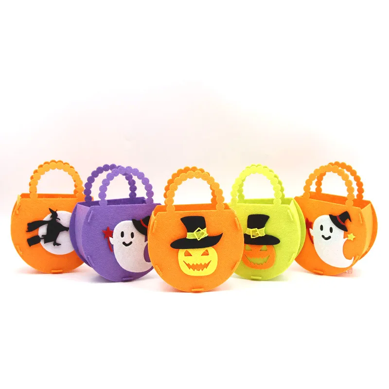 2018 Halloween Candies Non-Woven Bags DIY Gifts Boxes Halloween Pumpkin Bag Kid Candy Handhold Party Supply Trick Gift Bags
2018 Halloween Candies Non-Woven Bags DIY Gifts Boxes Halloween Pumpkin Bag Kid Candy Handhold Party Supply Trick Gift Bags