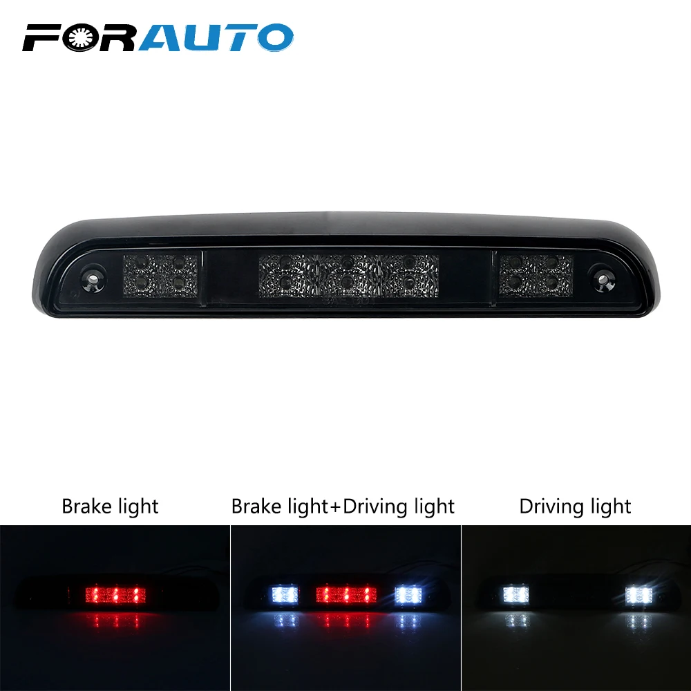 Smoke Lens Daytime Running Light For Ford F150 F250 F350 Bronco 14 LED Brake Light Lamp Car Signal Light Auto Rear Tail Light
Smoke Lens Daytime Running Light For Ford F150 F250 F350 Bronco 14 LED Brake Light Lamp Car Signal Light Auto Rear Tail Light