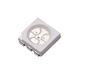 100PCS SMD5050 RGB LED Diodes 5050 SMD RGB LEDS Diode Chip Lamp Beads Bright Diodos 0.2W Super bright SMD LED Diod
100PCS SMD5050 RGB LED Diodes 5050 SMD RGB LEDS Diode Chip Lamp Beads Bright Diodos 0.2W Super bright SMD LED Diod