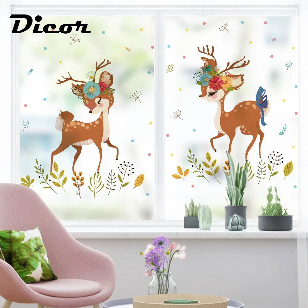 3Kinds Kawaii Charming Fawn Fashion Window Decorative Glass Film Frosted Opaque Privacy Window Sticker Easy Use Removable Decal
3Kinds Kawaii Charming Fawn Fashion Window Decorative Glass Film Frosted Opaque Privacy Window Sticker Easy Use Removable Decal