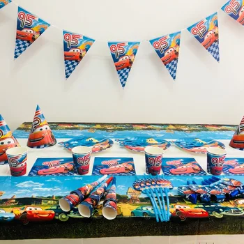 132pcs/bag Cars Flags Tablecloth Straws Cups Plates Party Supplies Kids Birthday Decoration favors
132pcs/bag Cars Flags Tablecloth Straws Cups Plates Party Supplies Kids Birthday Decoration favors