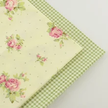 Booksew afrika Ankara kumaş Patchwork 2 adet/grup 40x50cm pamuk kumaş dikiş malzemesi Tecido doku Tida kumaşlar çiçek tecido(China)