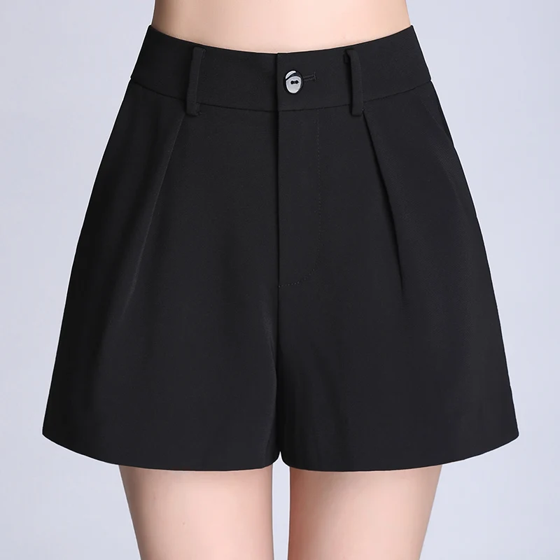 3xl plus big size shorts women summer style 2017 bermuda feminina loose thin wide-legged fashion ol black shorts female A3644
3xl plus big size shorts women summer style 2017 bermuda feminina loose thin wide-legged fashion ol black shorts female A3644