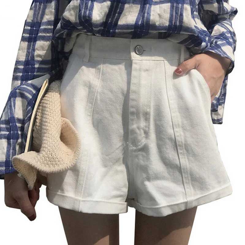 Kobeinc Solid Color High Waist Women Shorts Summer New Ropa De Mujer Casual Wide Leg Short Pants Streetwear Pantalones Femme
Kobeinc Solid Color High Waist Women Shorts Summer New Ropa De Mujer Casual Wide Leg Short Pants Streetwear Pantalones Femme