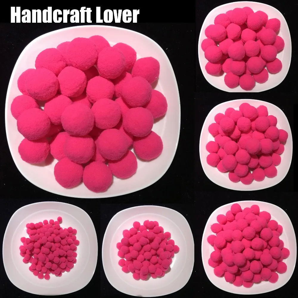 Pompom 1cm 1.5cm 2cm 2.5cm 3cm Soft Pompones Flluffy Plush Crafts DIY Pom Poms Ball Furball Home Decor Sewing Supplies 20g
Pompom 1cm 1.5cm 2cm 2.5cm 3cm Soft Pompones Flluffy Plush Crafts DIY Pom Poms Ball Furball Home Decor Sewing Supplies 20g