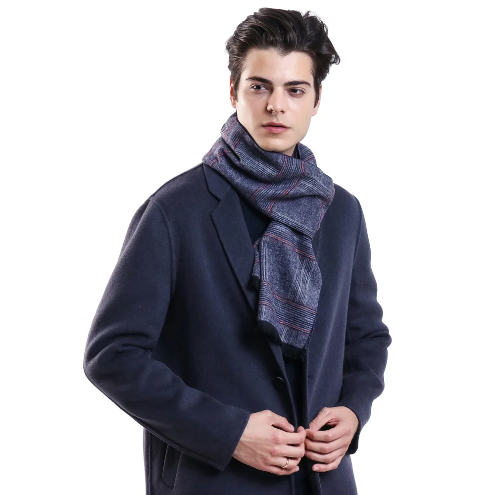 Autumn Winter classic Geometric Gentleman Elegant Men Striped Gray Scarf Male lattice Keep warm scarves pashmina muffler Tippet
Autumn Winter classic Geometric Gentleman Elegant Men Striped Gray Scarf Male lattice Keep warm scarves pashmina muffler Tippet
