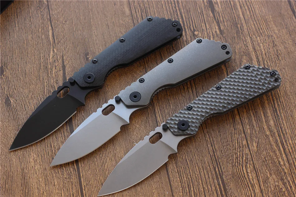 SMF Folding Knife D2 blade Carbon fiber Titanium handle Copper washer Camping knife outdoor hunting utility Knives EDC Tools top
SMF Folding Knife D2 blade Carbon fiber Titanium handle Copper washer Camping knife outdoor hunting utility Knives EDC Tools top