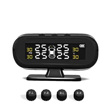 Solar External USB Tire Pressure Monitoring System Power LCD Display Universal Car Tire Detection Wireless Monitor Real-time
Solar External USB Tire Pressure Monitoring System Power LCD Display Universal Car Tire Detection Wireless Monitor Real-time