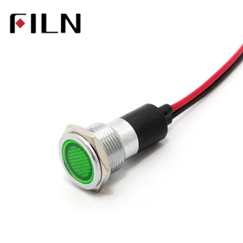 16mm panel hole FL1M-16FW-1 metal red yellow blue green 12v 110v 220v 24v led indicator light
16mm panel hole FL1M-16FW-1 metal red yellow blue green 12v 110v 220v 24v led indicator light